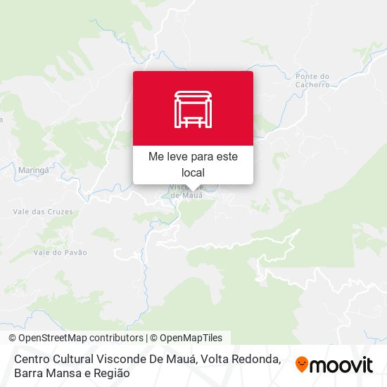 Centro Cultural Visconde De Mauá mapa
