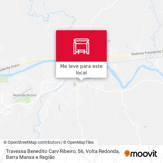 Travessa Benedito Carv Ribeiro, 56 mapa