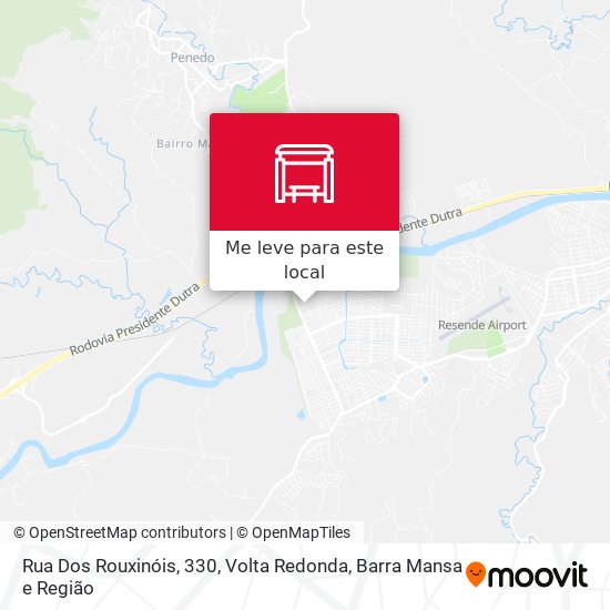 Rua Dos Rouxinóis, 330 mapa