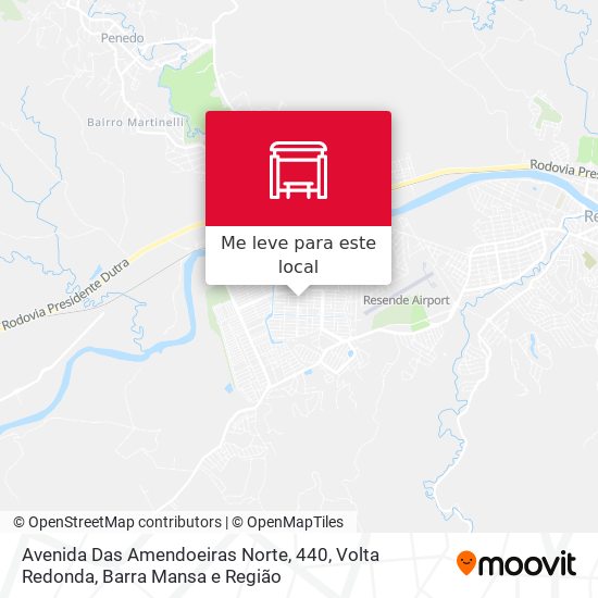 Avenida Das Amendoeiras Norte, 440 mapa