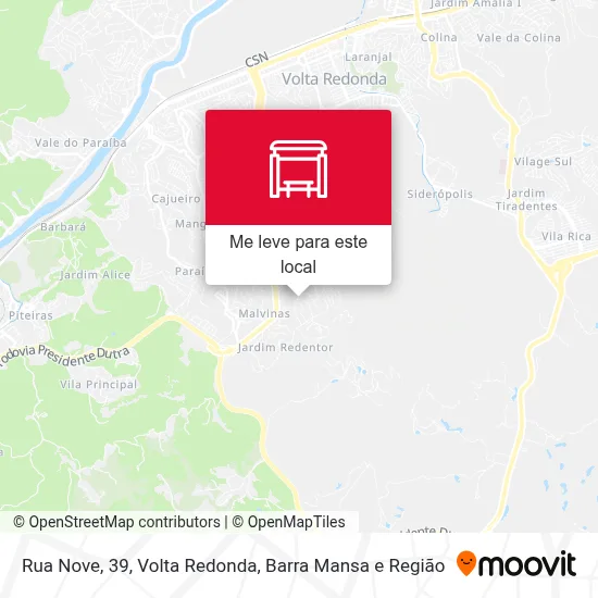 Rua Nove, 39 mapa