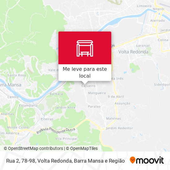 Rua 2, 78-98 mapa