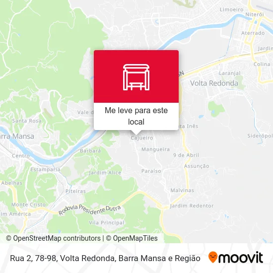 Rua 2, 78-98 mapa