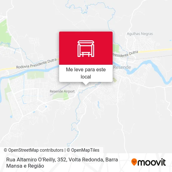 Rua Altamiro O'Reilly, 352 mapa