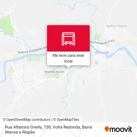 Rua Altamiro Oreilly, 730 mapa