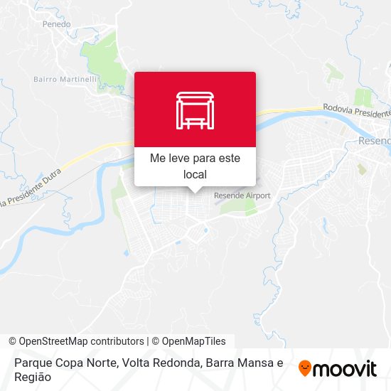 Parque Copa Norte mapa