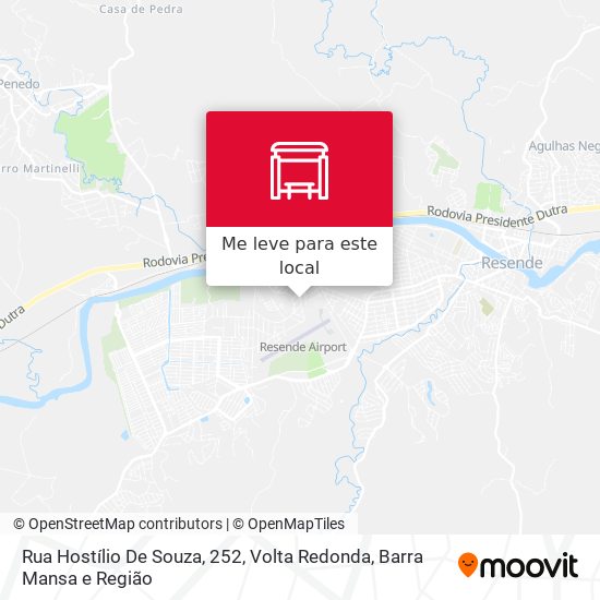 Rua Hostílio De Souza, 252 mapa