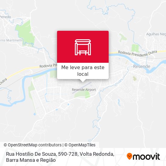 Rua Hostílio De Souza, 590-728 mapa