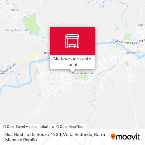 Rua Hostílio De Souza, 1330 mapa