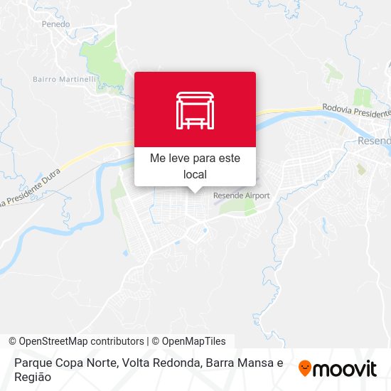 Parque Copa Norte mapa