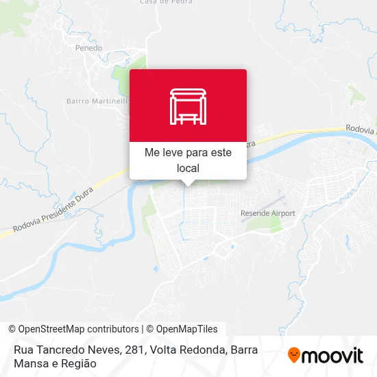 Rua Tancredo Neves, 281 mapa