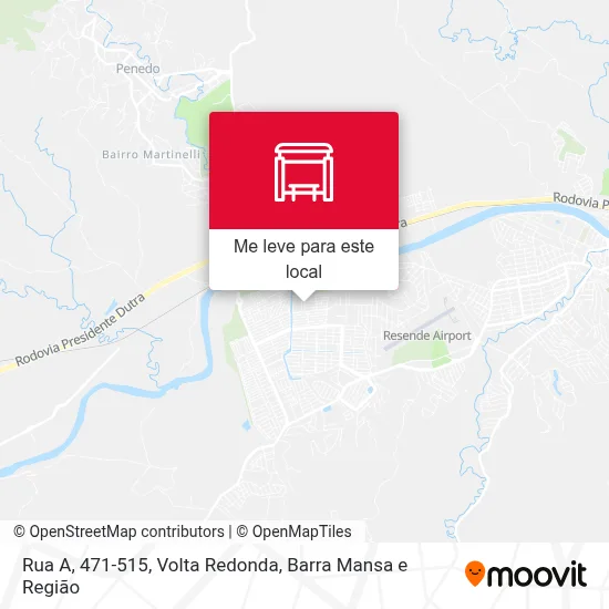 Rua A, 471-515 mapa