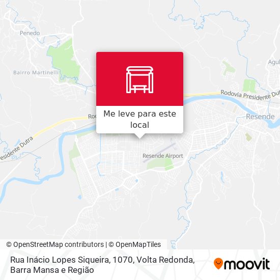 Rua Inácio Lopes Siqueira, 1070 mapa