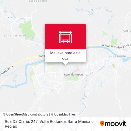 Rua Da Olaria, 247 mapa