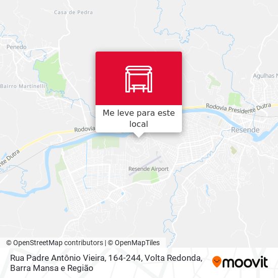 Rua Padre Antônio Vieira, 164-244 mapa