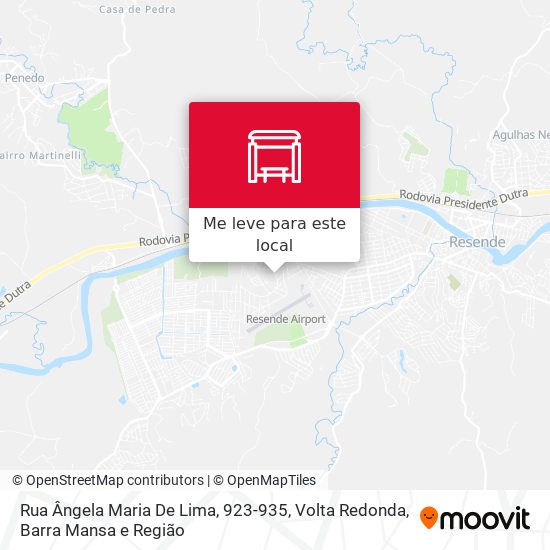 Rua Ângela Maria De Lima, 923-935 mapa