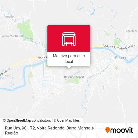 Rua Um, 90-172 mapa