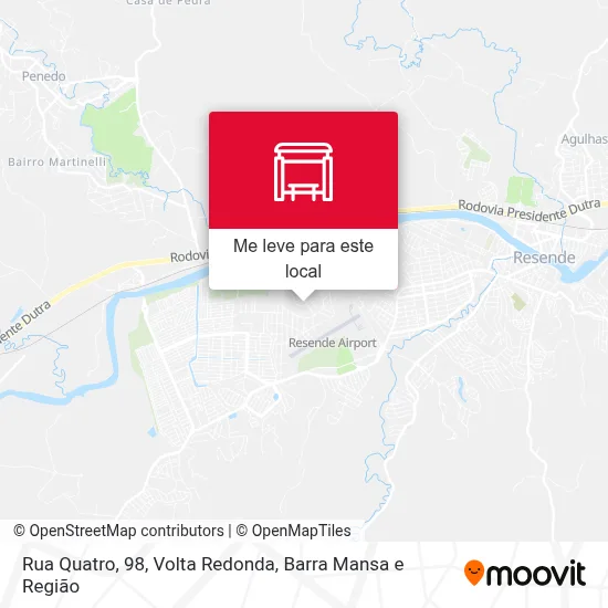 Rua Quatro, 98 mapa