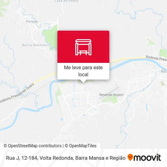 Rua J, 12-184 mapa