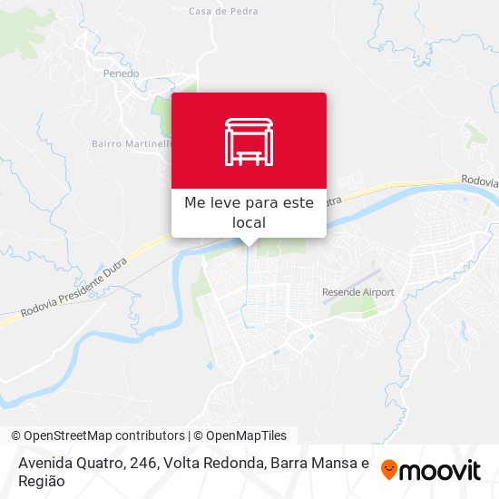 Avenida Quatro, 246 mapa