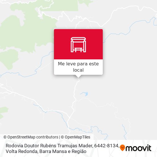 Rodovia Doutor Rubéns Tramujas Mader, 6442-8134 mapa