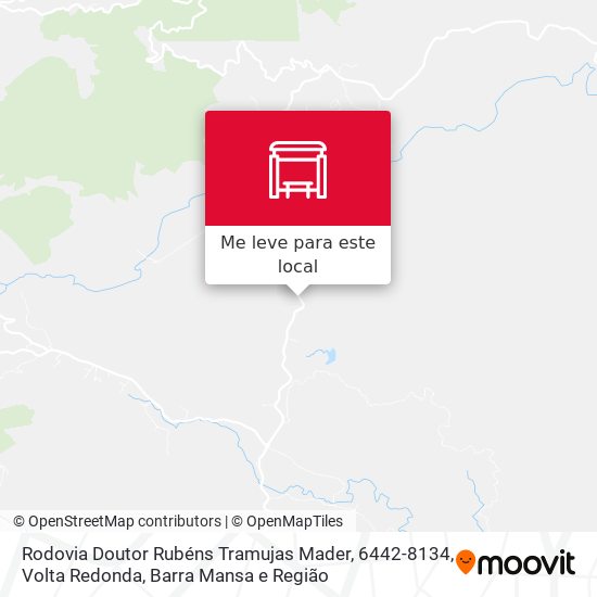 Rodovia Doutor Rubéns Tramujas Mader, 6442-8134 mapa