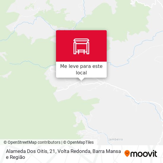 Alameda Dos Oitís, 21 mapa