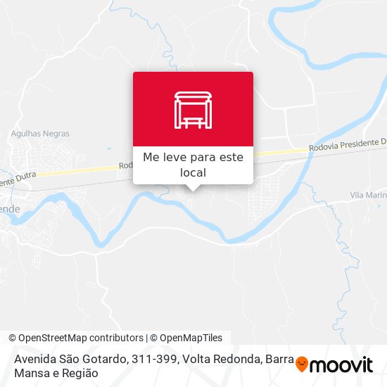 Avenida São Gotardo, 311-399 mapa