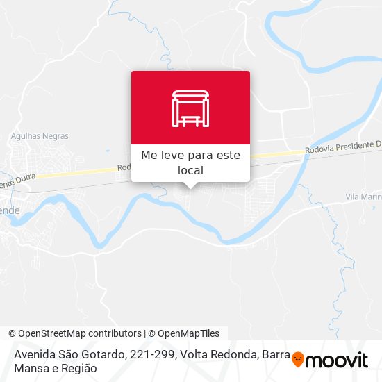 Avenida São Gotardo, 221-299 mapa