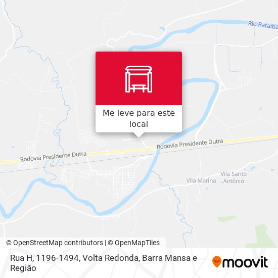 Rua H, 1196-1494 mapa