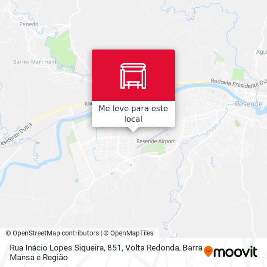 Rua Inácio Lopes Siqueira, 851 mapa