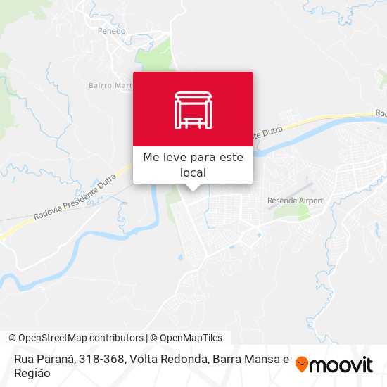 Rua Paraná, 318-368 mapa