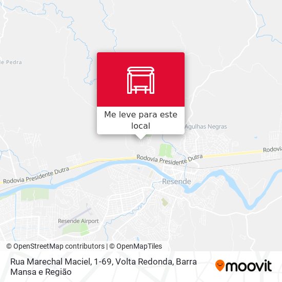 Rua Marechal Maciel, 1-69 mapa