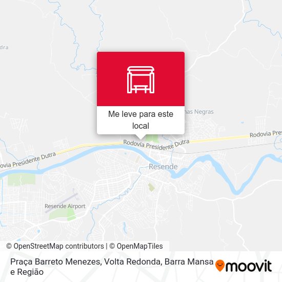 Praça Barreto Menezes mapa