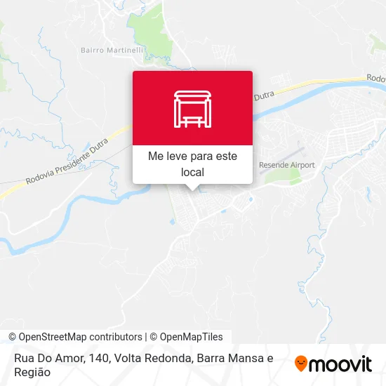 Rua Do Amor, 140 mapa