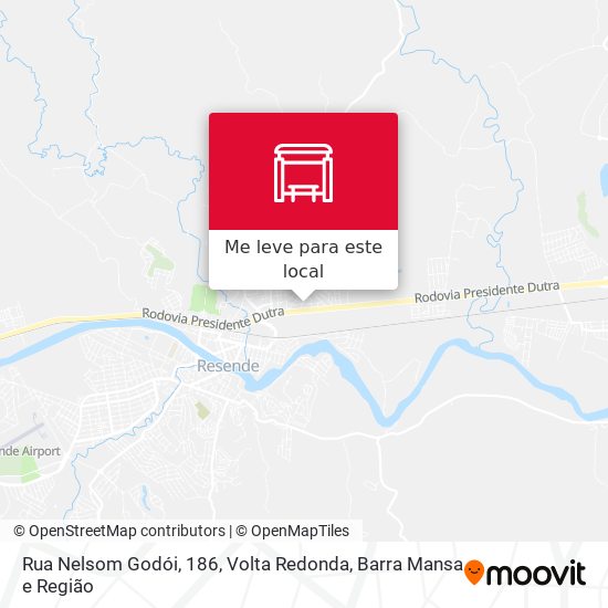 Rua Nelsom Godói, 186 mapa