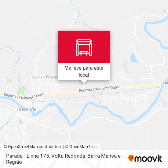 Parada - Linha 175 mapa