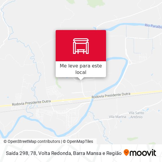 Saída 298, 78 mapa