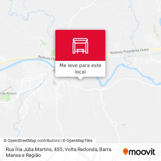 Rua Íria Júlia Martins, 455 mapa