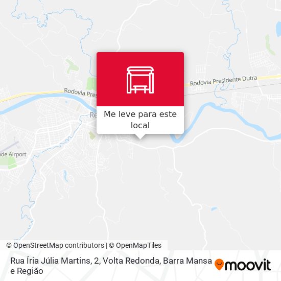 Rua Íria Júlia Martins, 2 mapa