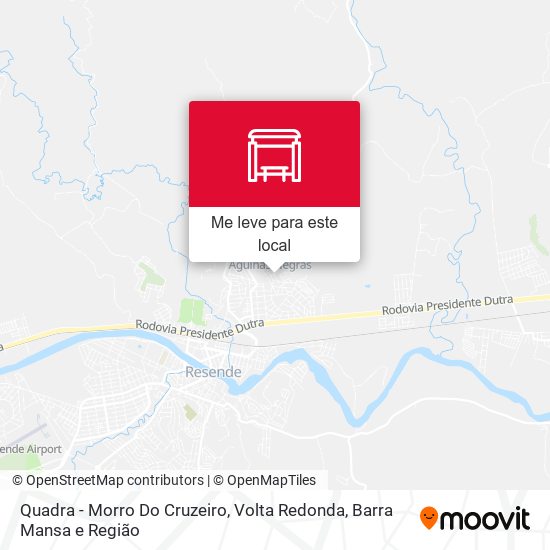 Quadra - Morro Do Cruzeiro mapa