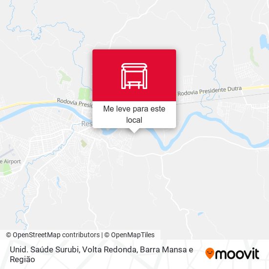 Unid. Saúde Surubi mapa