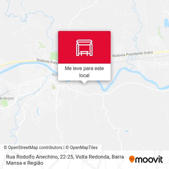 Rua Rodolfo Anechino, 22-25 mapa