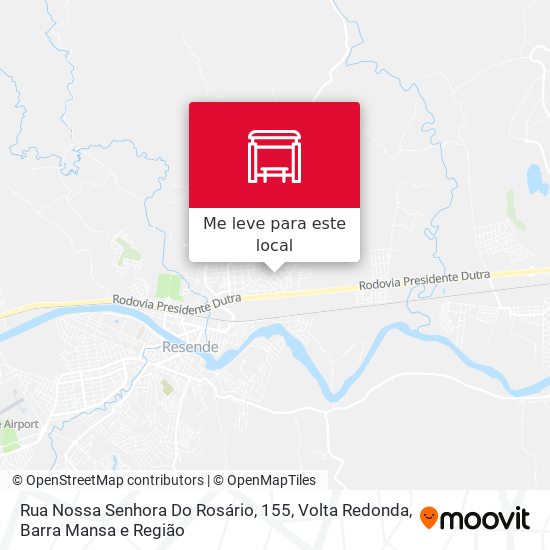 Rua Nossa Senhora Do Rosário, 155 mapa