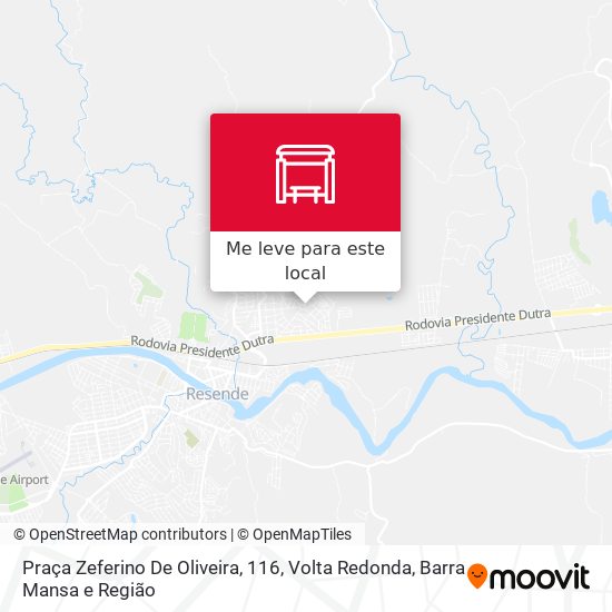 Praça Zeferino De Oliveira, 116 mapa