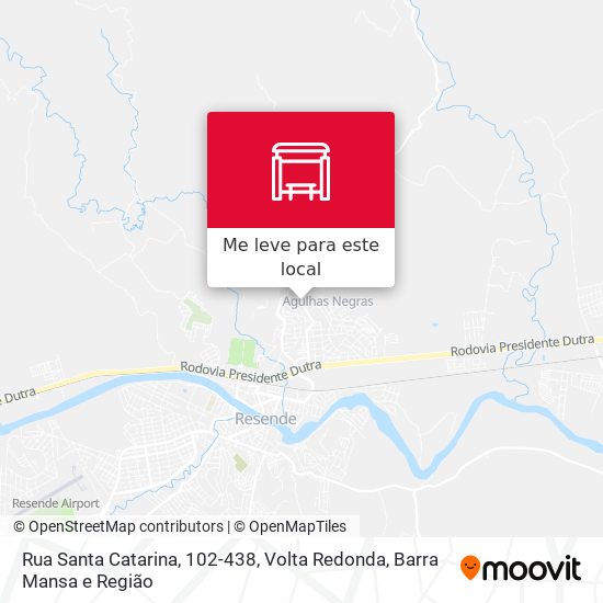 Rua Santa Catarina, 102-438 mapa