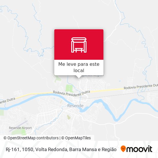 Rj-161, 1050 mapa