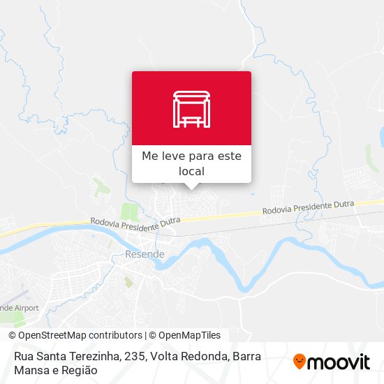 Rua Santa Terezinha, 235 mapa