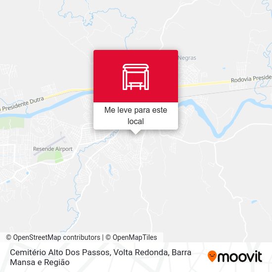 Cemitério Alto Dos Passos mapa