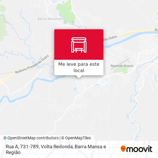 Rua A, 731-789 mapa